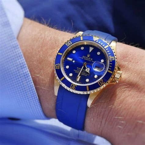 gold rolex rubber strap|rolex rubber strap for submariner.